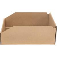 Deep Corrugated Parts Bins, 8-3/4" W x 11-1/4" D x 4-1/2" H, Beige Haskins Industrial Inc.