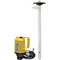 Electric Drum Pumps, PVDF, 42 GPM Haskins Industrial Inc.