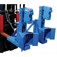 MORSPEED 1500 Forklift Drum Handler, For 55 US gal. (45 Imperial Gal.) Haskins Industrial Inc.
