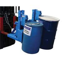 MORSPEED 1500 Forklift Drum Handler, For 55 US gal. (45 Imperial Gal.) Haskins Industrial Inc.