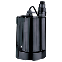 Automatic Submersible Utility Pump, 1/3 HP, 2160 GPH, 115 V, 4 A Haskins Industrial Inc.