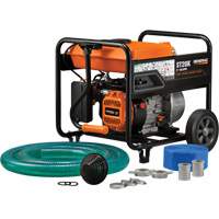 Semi-Trash Water Pump Kit, 158 GPM, 208 cc, 4 Cycle OHV Haskins Industrial Inc.