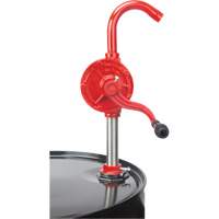 Rotary Type Drum Pump, Cast Iron/Steel, Fits 30-55 Gal., 8 oz./Stroke Haskins Industrial Inc.