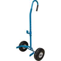 Cylinder Cart, Flat-Free Wheels, 15-1/2" W x 14-1/4" L Base, 600 lbs. Haskins Industrial Inc.