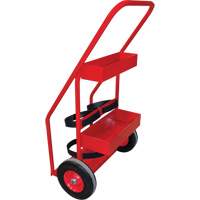 Hot Works Fire Prevention Cart, Semi-Pneumatic Wheels, 17.75" W x 8.9" L Base, 100 lbs. Haskins Industrial Inc.