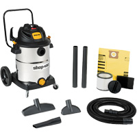 Stainless Steel Wet/Dry Shop Vacuum, 120 V, 16 gal. Capacity Haskins Industrial Inc.