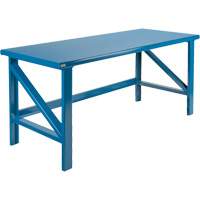 Extra Heavy-Duty Workbenches - All-Welded Benches, Steel Surface Haskins Industrial Inc.