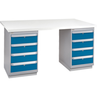 &eacute;tabli pr&eacute;conçu, 72" la x 30" p x 34" h, Capacit&eacute; 2500 lb Haskins Industrial Inc.