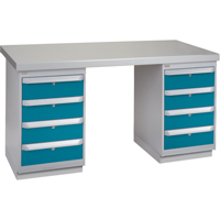 &eacute;tabli pr&eacute;conçu, 72" la x 36" p x 34" h, Capacit&eacute; 2500 lb Haskins Industrial Inc.