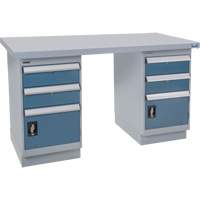 &eacute;tabli pr&eacute;conçu, 72" la x 30" p x 34" h, Capacit&eacute; 2500 lb Haskins Industrial Inc.