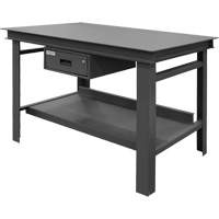 Extra Heavy-Duty Workbench, 60" W x 36" D x 34" H, 14000 lbs. Capacity Haskins Industrial Inc.