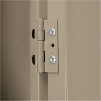 Clean-Line Lockerette, 6 -tier, Bank of 3, 15" x 72" x 12", Steel Haskins Industrial Inc.