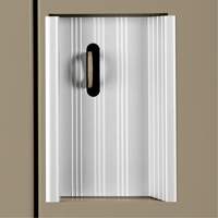 Clean-Line Lockerette, 6 -tier, 15" x 72" x 12", Steel Haskins Industrial Inc.