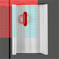 Clean-Line Lockerette, 6 -tier, Bank of 3, 15" x 72" x 12", Steel Haskins Industrial Inc.