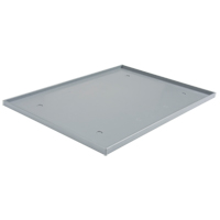 Locker Base Insert, Fits Locker Size 12" x 18", Dark Grey, Plastic Haskins Industrial Inc.