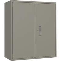 Armoire de rangement Lo-Boy, Acier, 2 Tablettes, 40" h x 36" la x 18" P, Gris Haskins Industrial Inc.