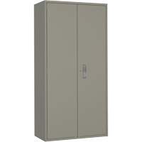 Armoire de rangement Hi-Boy, Acier, 4 Tablettes, 72" h x 36" la x 18" P, Gris Haskins Industrial Inc.