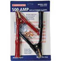 500 Amp Professional Heavy-Duty Booster Cable Clamps Haskins Industrial Inc.