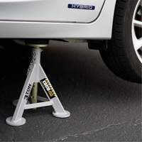 Performance Shorty Low Profile Jack Stands, 3 tons Capacity, 11" - 17" H Haskins Industrial Inc.