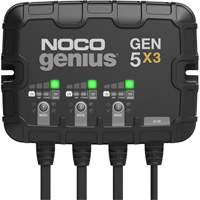 Chargeur de batterie embarqu&eacute; &agrave; 3 sorties de 15 amp&egrave;res Gen5X3 Genius Haskins Industrial Inc.