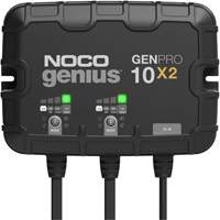 Chargeur de batterie embarqu&eacute; &agrave; 2 sorties de 20 amp&egrave;res GenPro10X2 Genius Haskins Industrial Inc.