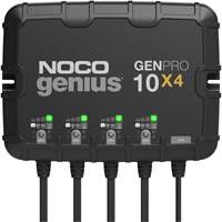Chargeur de batterie embarqu&eacute; &agrave; 4 sorties de 40 amp&egrave;res GenPro10X4 Genius Haskins Industrial Inc.