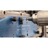 Gabarit de perçage pour installation sur collecteur pour Ford 3,5 L Ecoboost Haskins Industrial Inc.