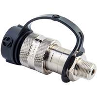 Raccords &agrave; c&ocirc;t&eacute; femelle pour d&eacute;bit &eacute;lev&eacute;, Acier, 3/8", NPTF femelle, 10 000 PSI Haskins Industrial Inc.