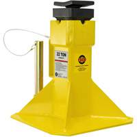 Crics avec sellette du dessus r&eacute;glable &agrave; vis, Tige verrouillable, 15-1/2" - 20-1/2" h Haskins Industrial Inc.