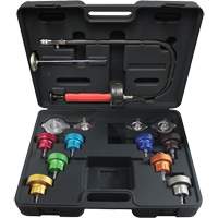 Trousse pour test de pression universel pour syst&egrave;me de refroidissement 14 mcx Haskins Industrial Inc.