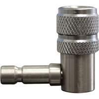 Adaptateur universel &agrave; 90° pour adaptateurs de test de pression du syst&egrave;me de refroidissement Haskins Industrial Inc.