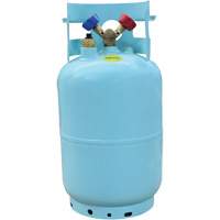 30 Lbs DOT-Approved Recovery Cylinder with Float Switch Haskins Industrial Inc.