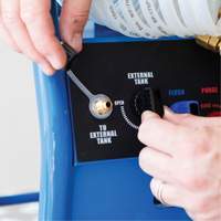 “MASTERCLEANSE” Large Volume Flush Machine Haskins Industrial Inc.