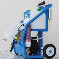 “MASTERCLEANSE” Large Volume Flush Machine Haskins Industrial Inc.