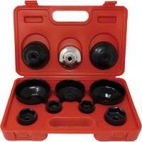 Coffret cl&eacute;s de filtre &agrave; huile 10 morceaux Haskins Industrial Inc.