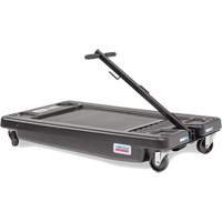 Drain d'huile portable en polypropyl&egrave;ne &agrave; profil bas Haskins Industrial Inc.