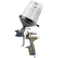 Pistolet de peinture de premi&egrave;re qualit&eacute; pour peinture automobile avec psi num&eacute;rique X5500 RP 1,3 I RPS D, Entr&eacute;e d'air 1/4" NPT, 10,24 pi³/min, Capacit&eacute; 0,6 L/0,9 L, 0,17 psi Haskins Industrial Inc.