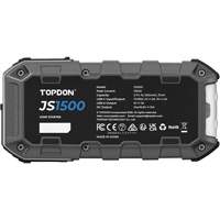 D&eacute;marreur d'appoint, survolteur, banque d'alimentation et lampe de poche JumpSurge1500 Haskins Industrial Inc.