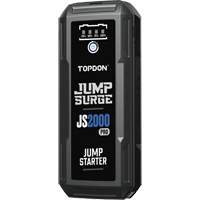 D&eacute;marreur de secours, banque d'alimentation et lampe de poche JumpSurge2000Pro &agrave; 2500 A de pointe Haskins Industrial Inc.