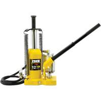 Cric-bouteille de s&eacute;rie Pro, 12 tonne(s), Air comprim&eacute;/hydraulique, 18-1/2" Hauteur &eacute;lev&eacute;e Haskins Industrial Inc.