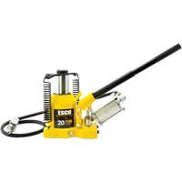 Cric bouteille de s&eacute;rie Pro "Shorty", 20 tonne(s), Air comprim&eacute;/hydraulique, 12-5/8" Hauteur &eacute;lev&eacute;e Haskins Industrial Inc.