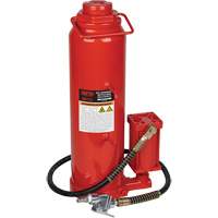 High Height Bottle Jack, 30 Ton(s), Air Hydraulic, 33-9/10" Raised Height Haskins Industrial Inc.