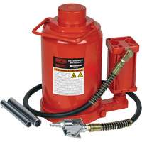 Standard Height Bottle Jack, 50 Ton(s), Air Hydraulic, 19" Raised Height Haskins Industrial Inc.