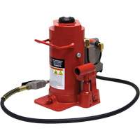 Standard Height Bottle Jack, 20 Ton(s), Air Hydraulic, 20-1/2" Raised Height Haskins Industrial Inc.