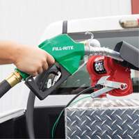 Pistolet de distribution automatique vert pour diesel Haskins Industrial Inc.