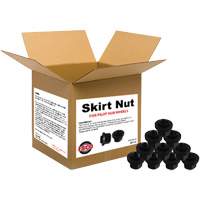 10-Piece Graphite-Coated Skirt Nuts for Pilot Hub Wheels Haskins Industrial Inc.