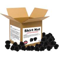 100-Piece Graphite-Coated Skirt Nuts for Pilot Hub Wheels Haskins Industrial Inc.