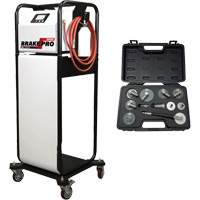 Pompette de purge de frein Brake-Pro &agrave; structure haute avec adaptateurs Haskins Industrial Inc.