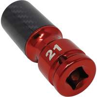 Metric Lug Socket with Carbon Fiber Sleeve Haskins Industrial Inc.