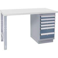&eacute;tabli industriel, 30" la x 72" p x 34" h, Capacit&eacute; 1000 lb Haskins Industrial Inc.